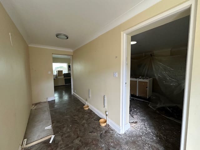 Village house kitchen open plan